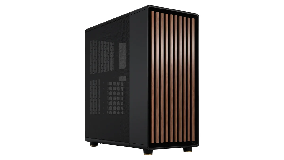 Design case as an example of a discreet custom PC