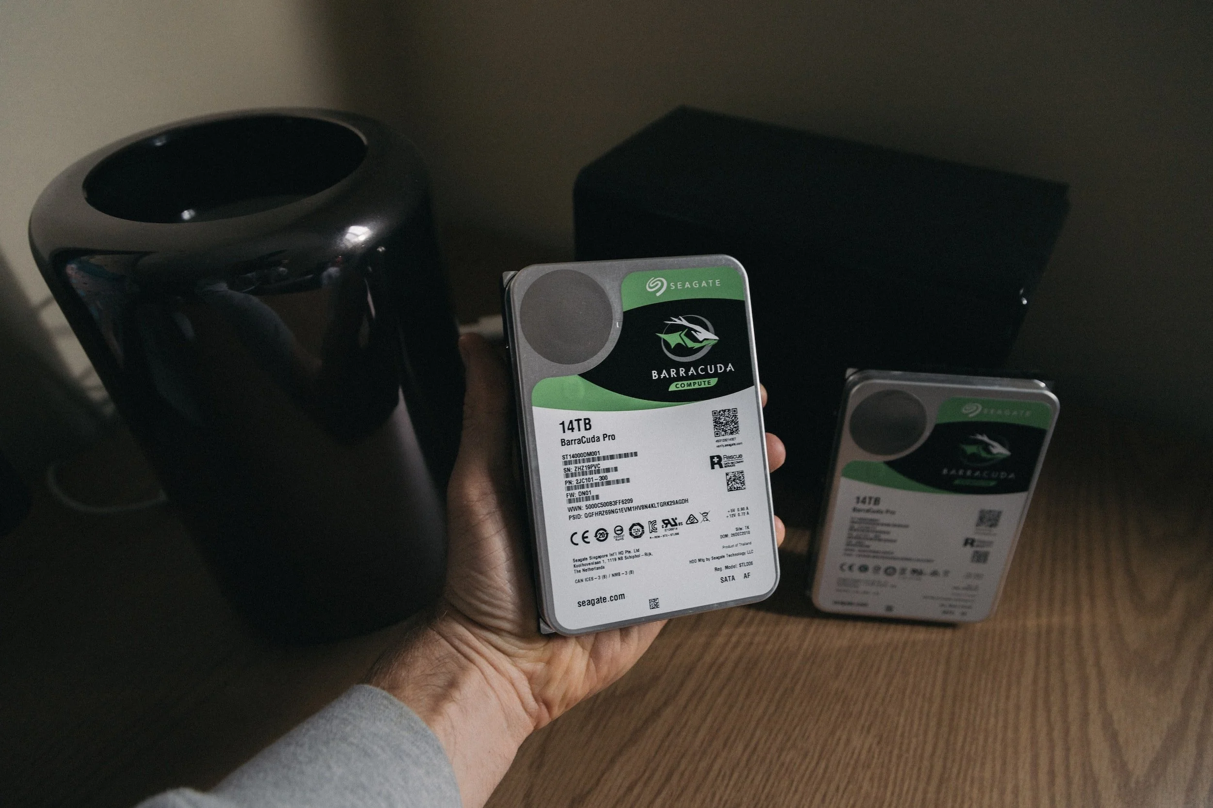 Hard drive that can be transferred to a new SSD