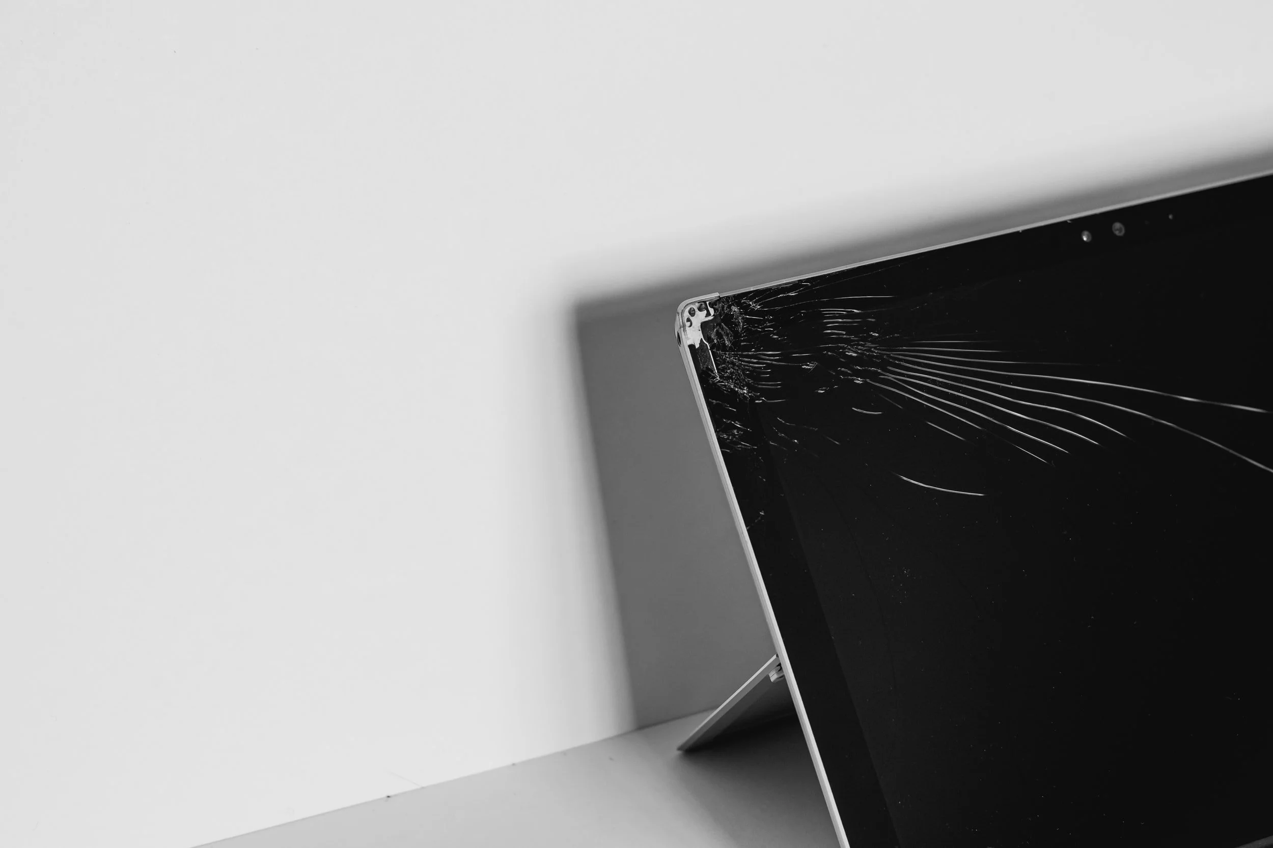 Laptop-skjerm som kan gi svart bilde