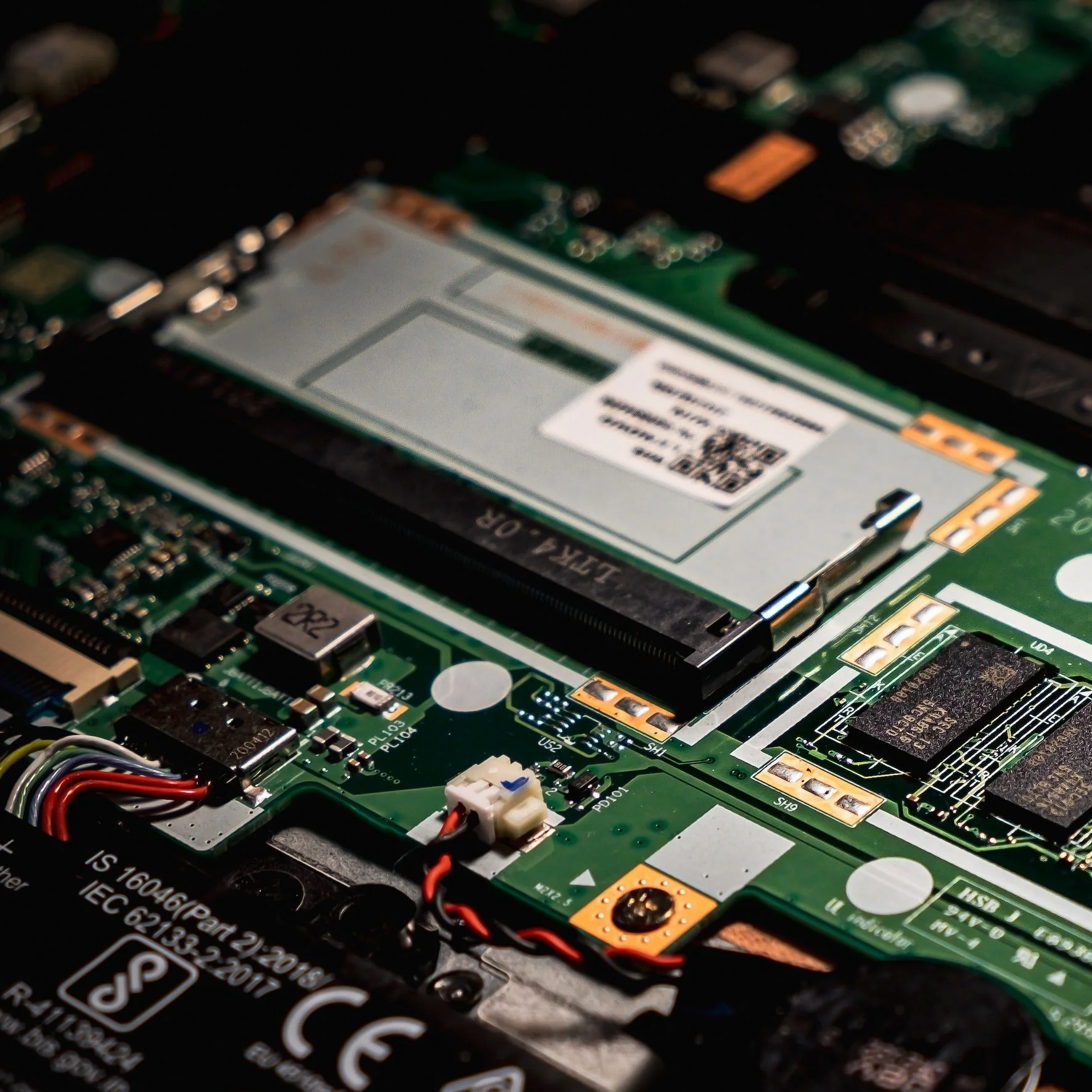 Empty laptop RAM slot that can be checked during startup diagnosis